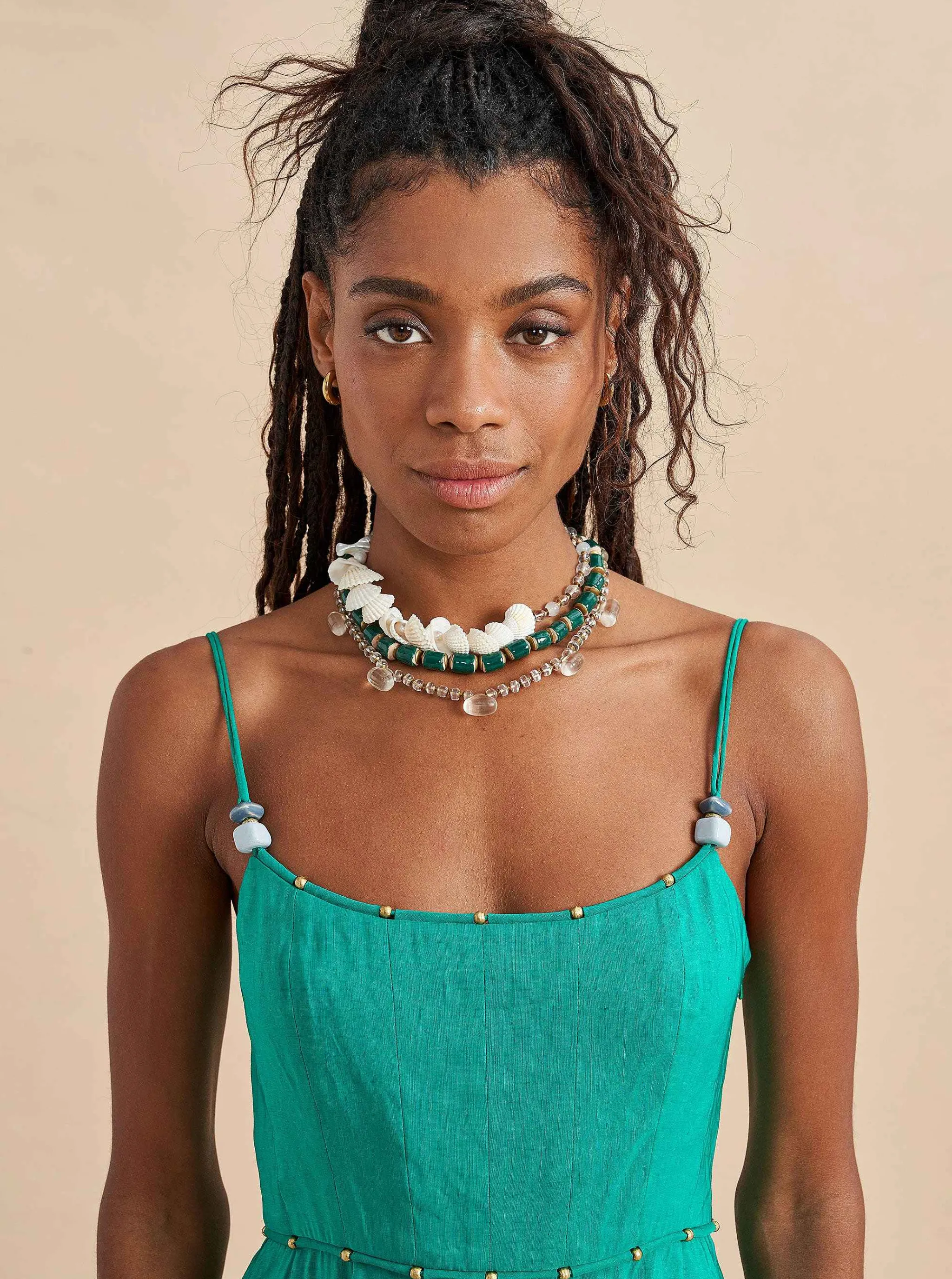 La Ligne Midi Dresses*Disco Dress Kelly Green