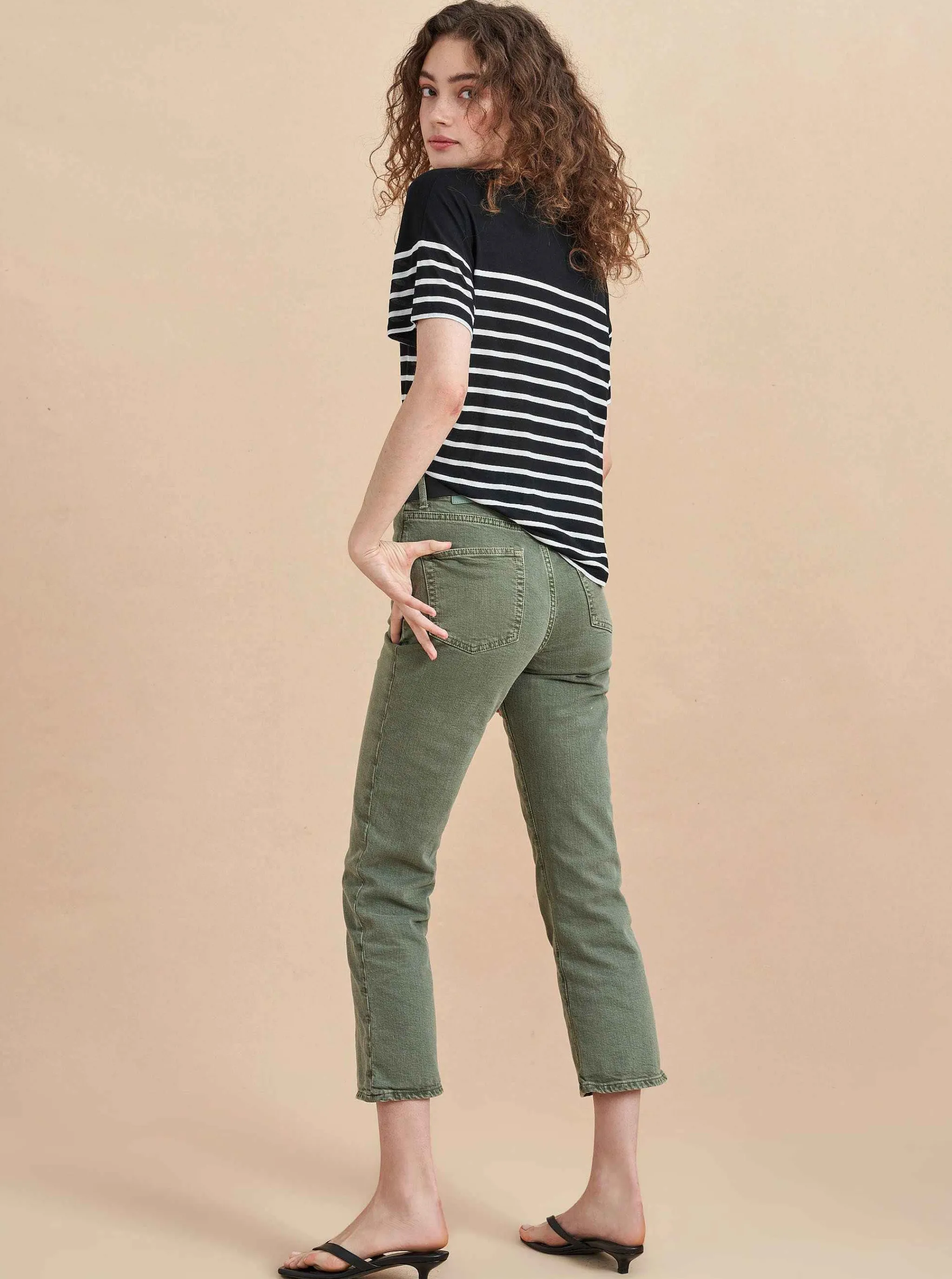 La Ligne Tees*Short Sleeve Teddy Tee