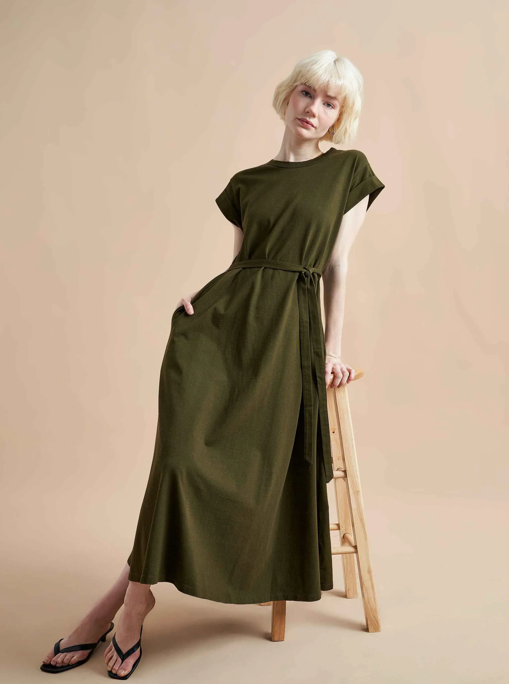 La Ligne Midi Dresses*Andie Dress Olive