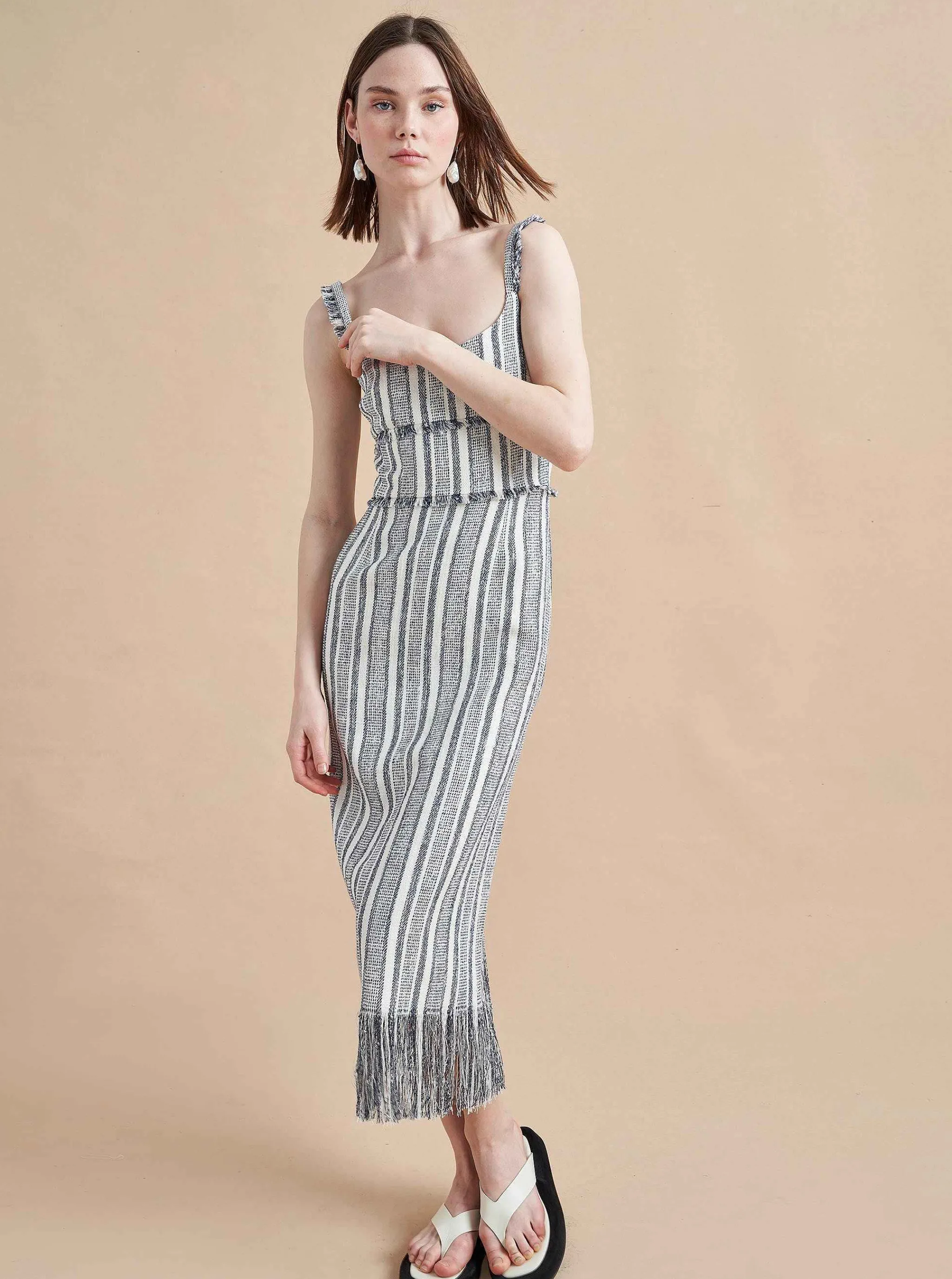 La Ligne Midi Dresses*Jordan Dress