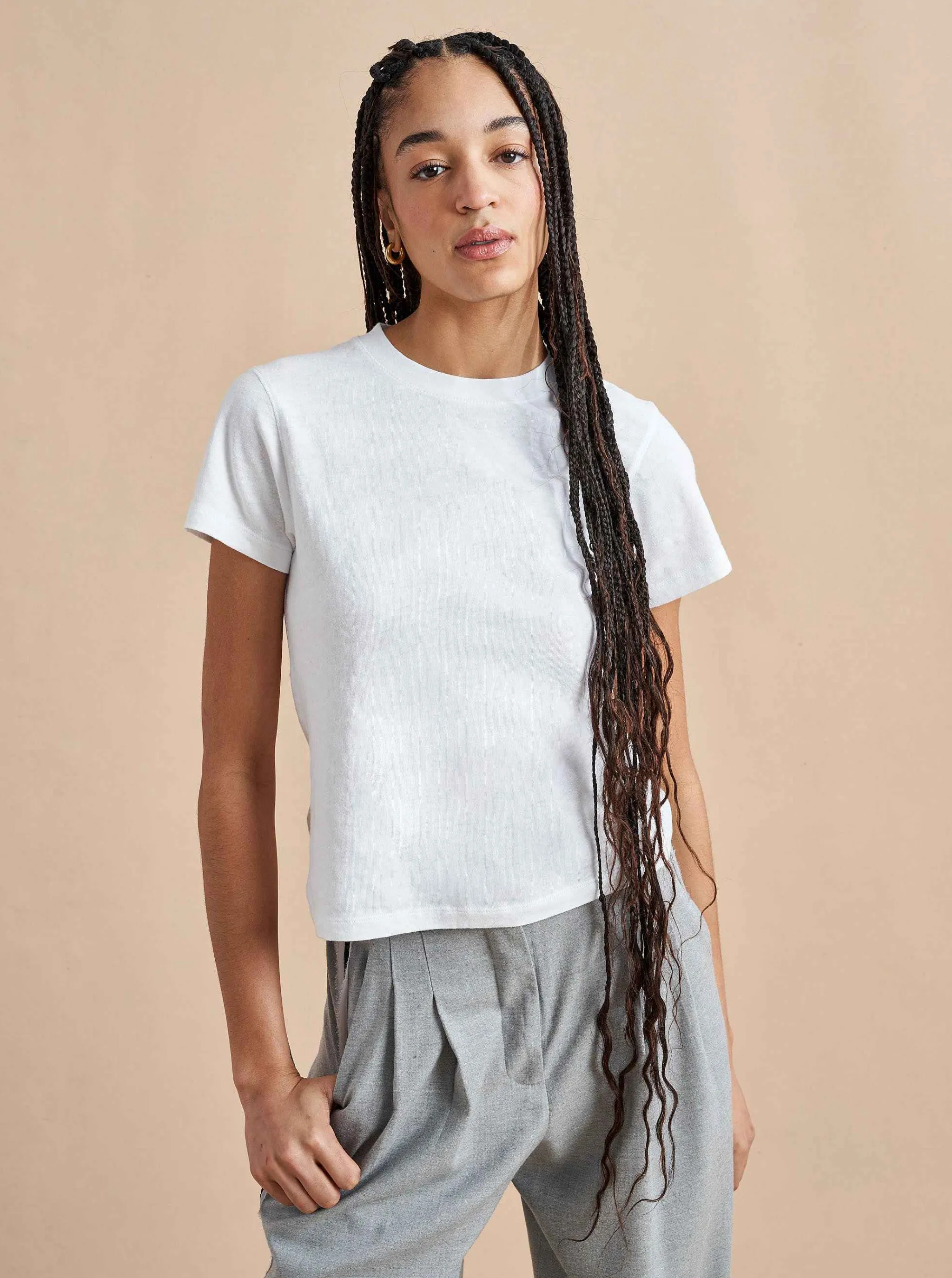 La Ligne Tees*Molly Tee White