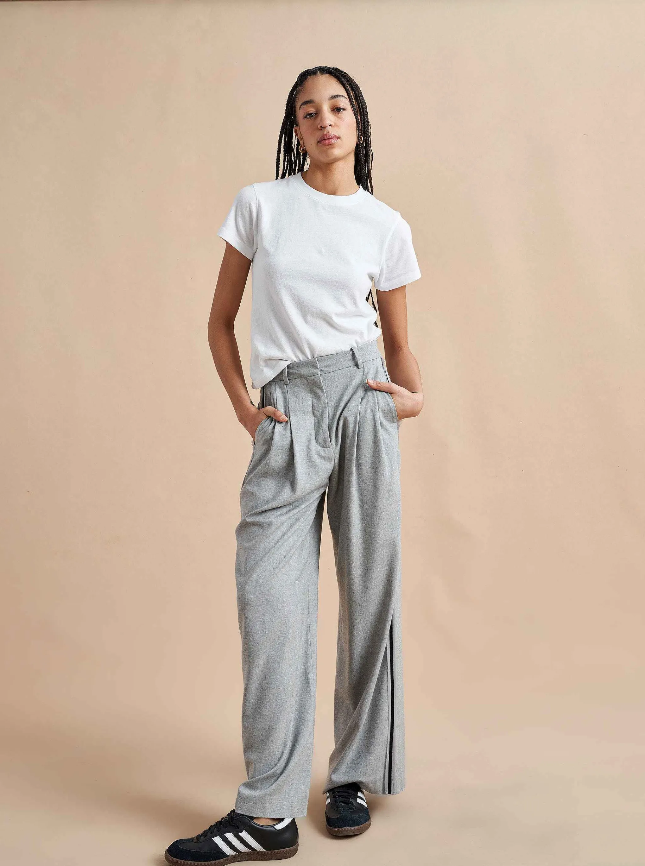 La Ligne Tees*Molly Tee White