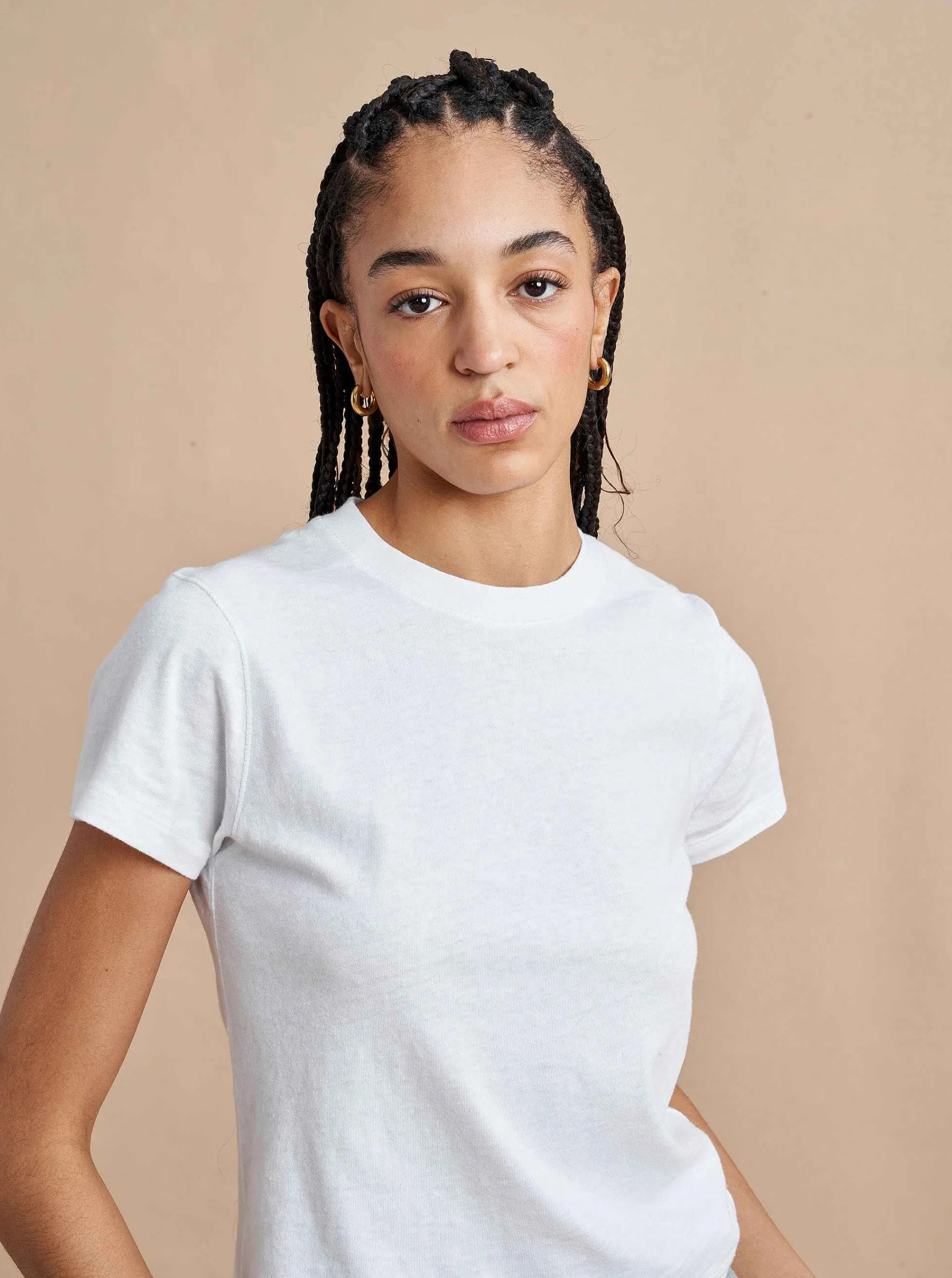 La Ligne Tees*Molly Tee White