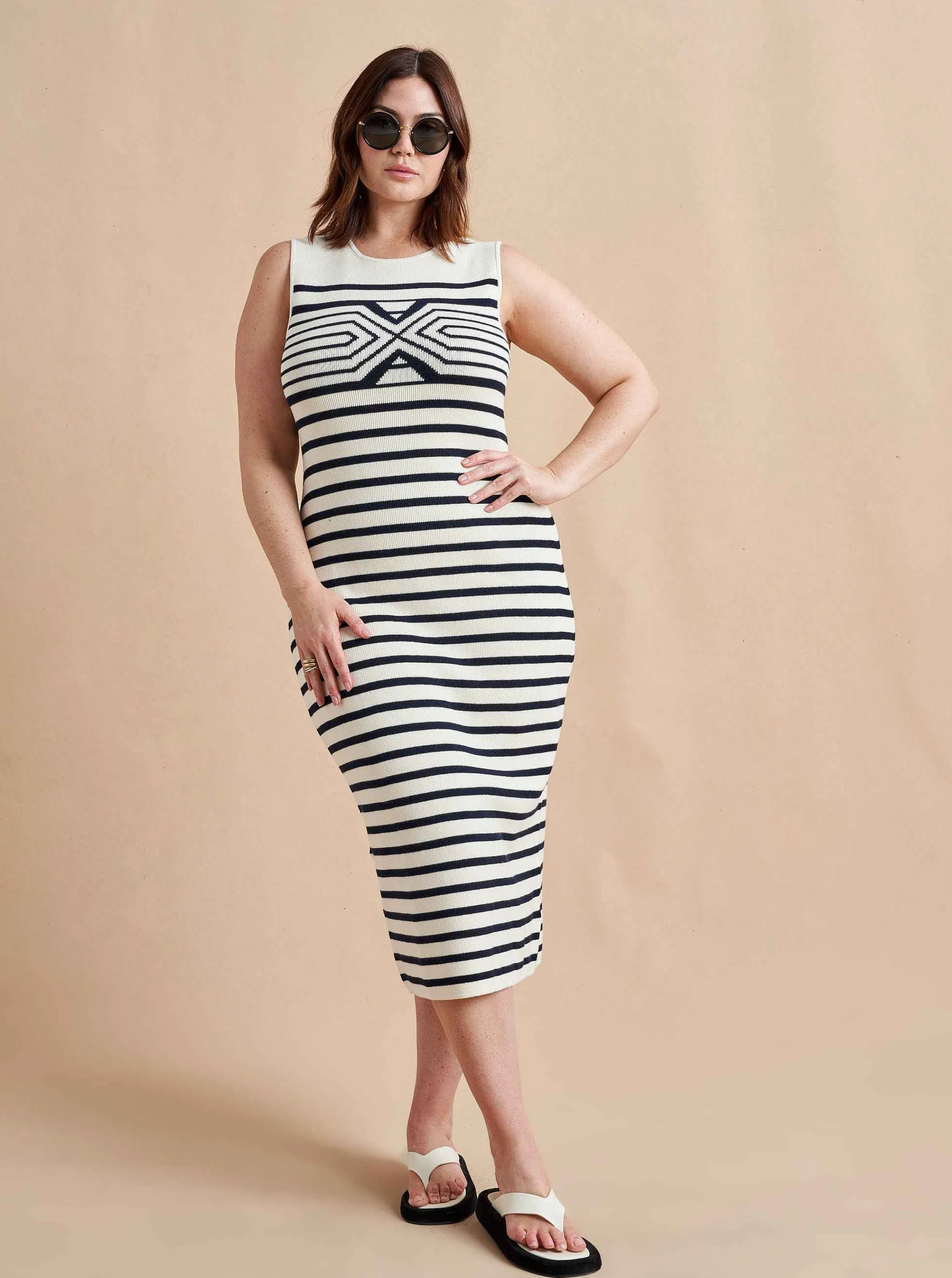 La Ligne Midi Dresses*Emmanuelle Dress