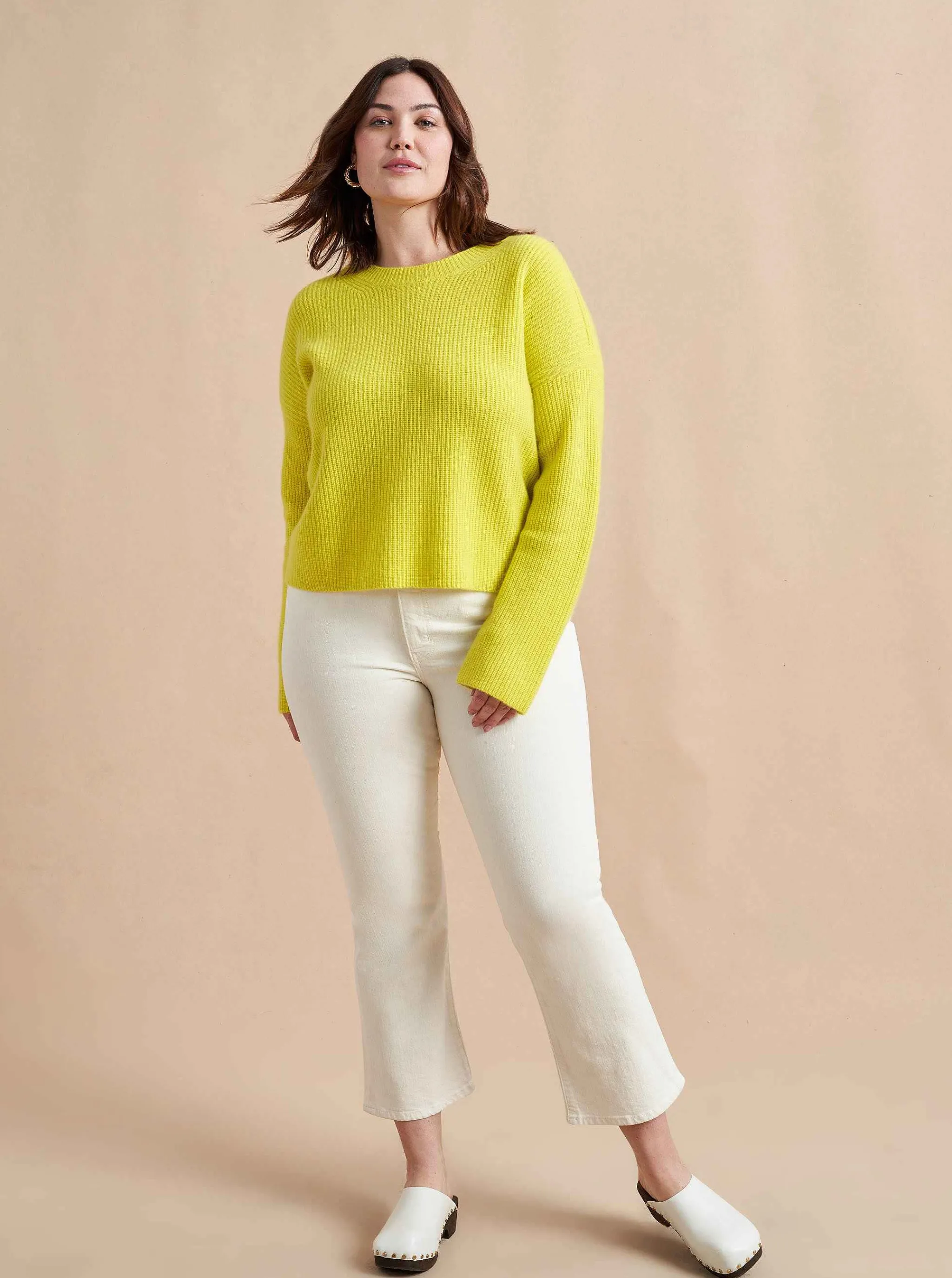 La Ligne Sweaters*Mini Toujours Sweater Lemon