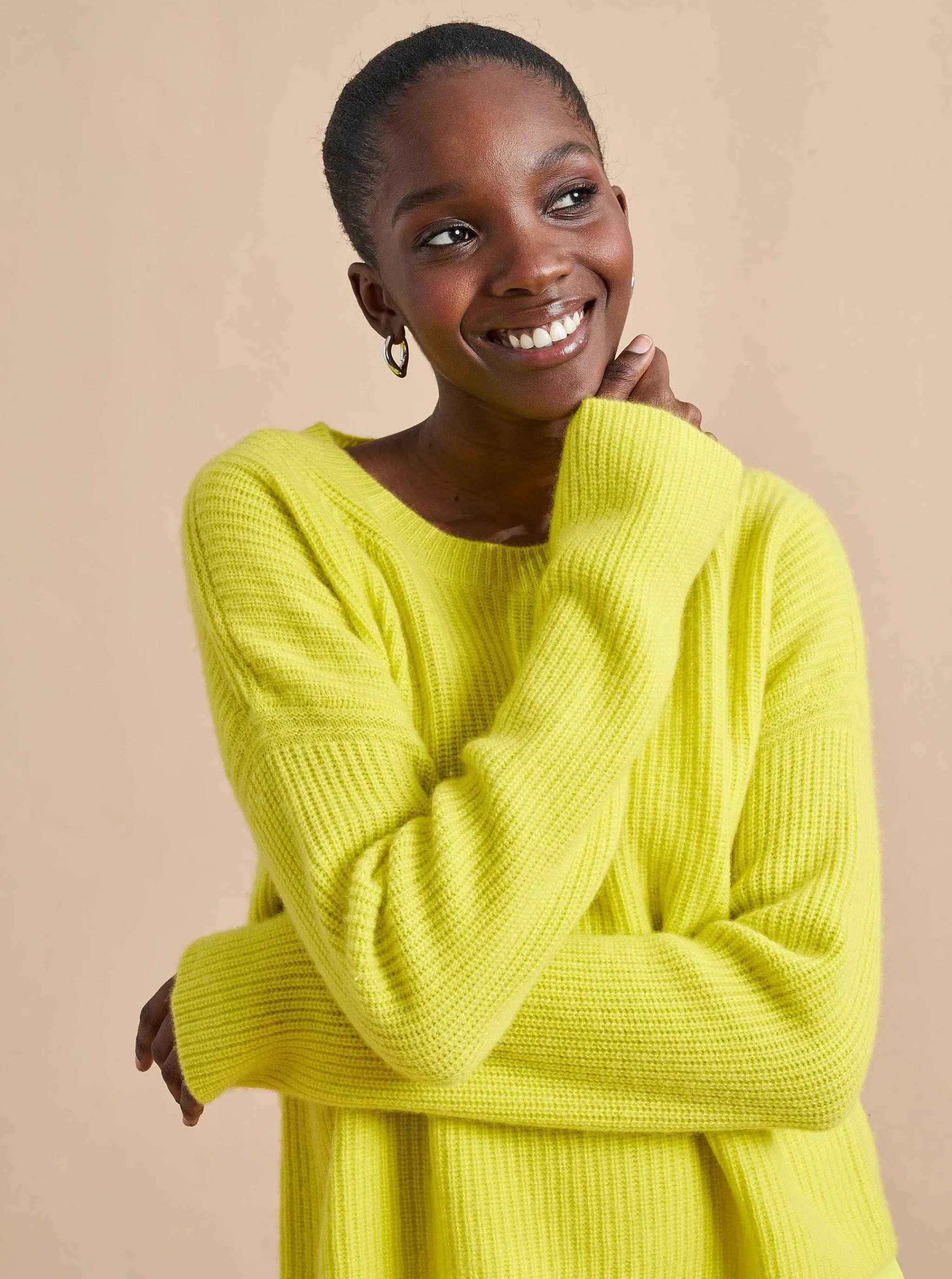 La Ligne Sweaters*Mini Toujours Sweater Lemon