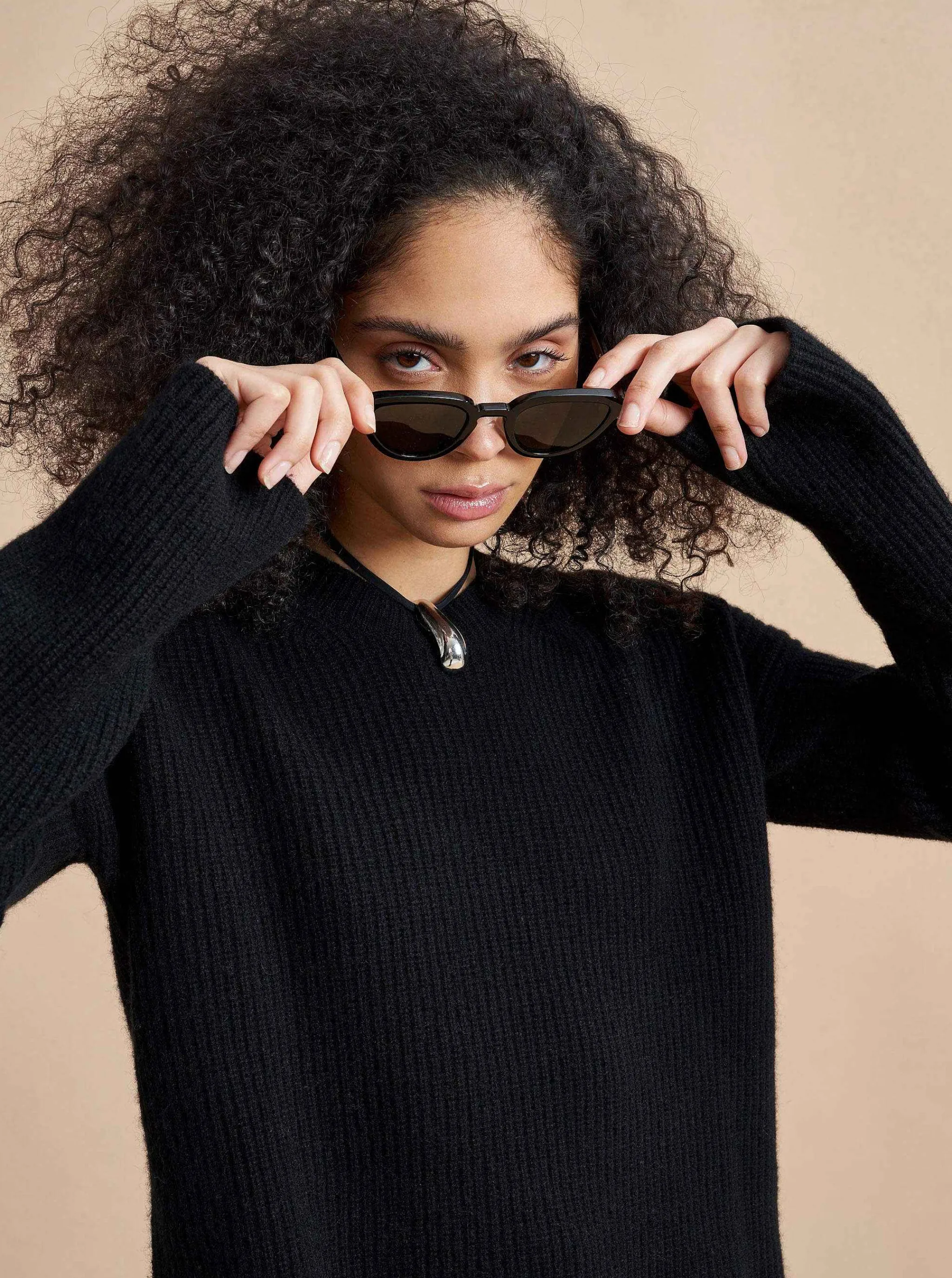 La Ligne Sweaters*Mini Toujours Sweater Black