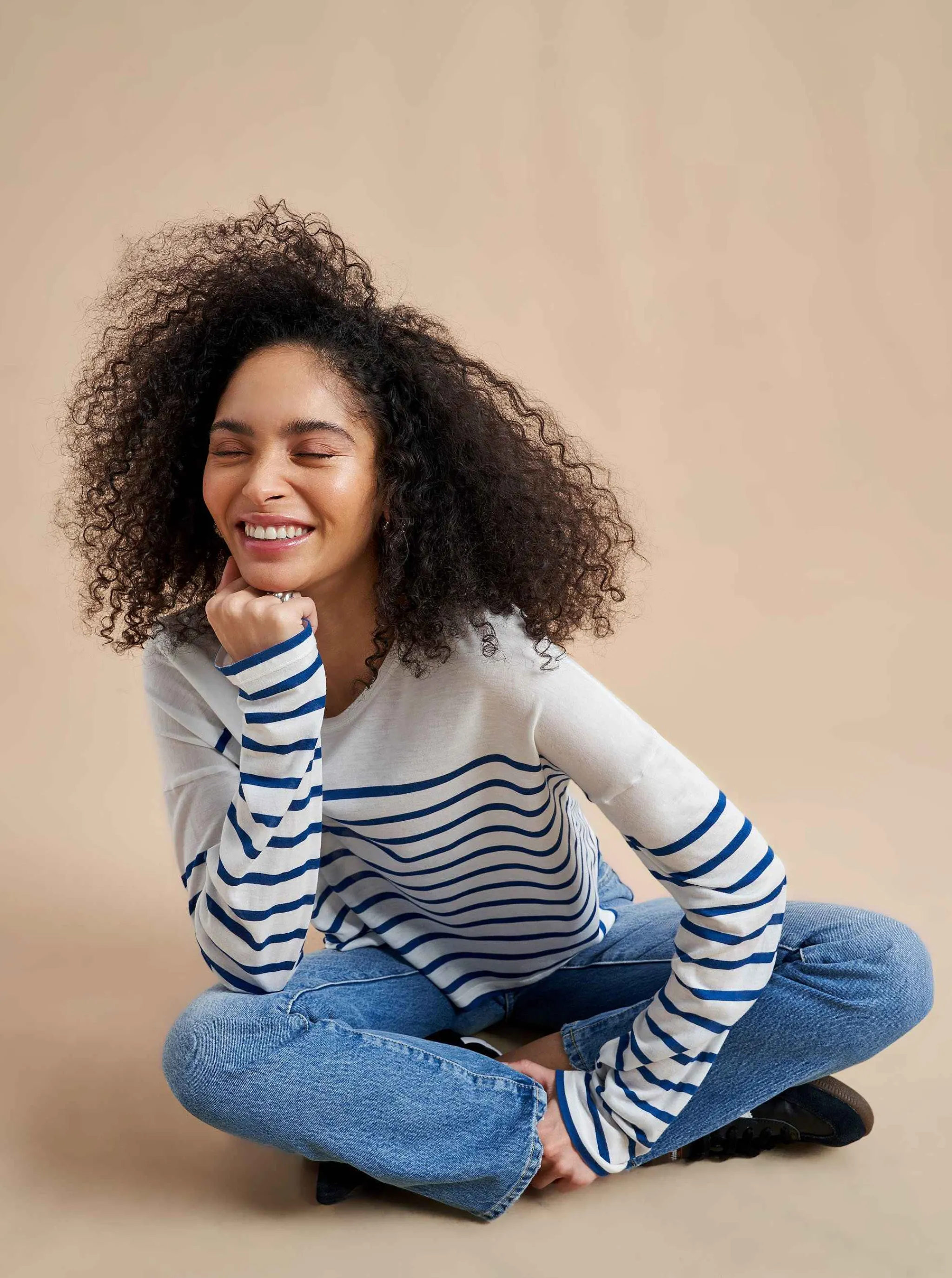 La Ligne Tees*Long Sleeve Teddy Tee