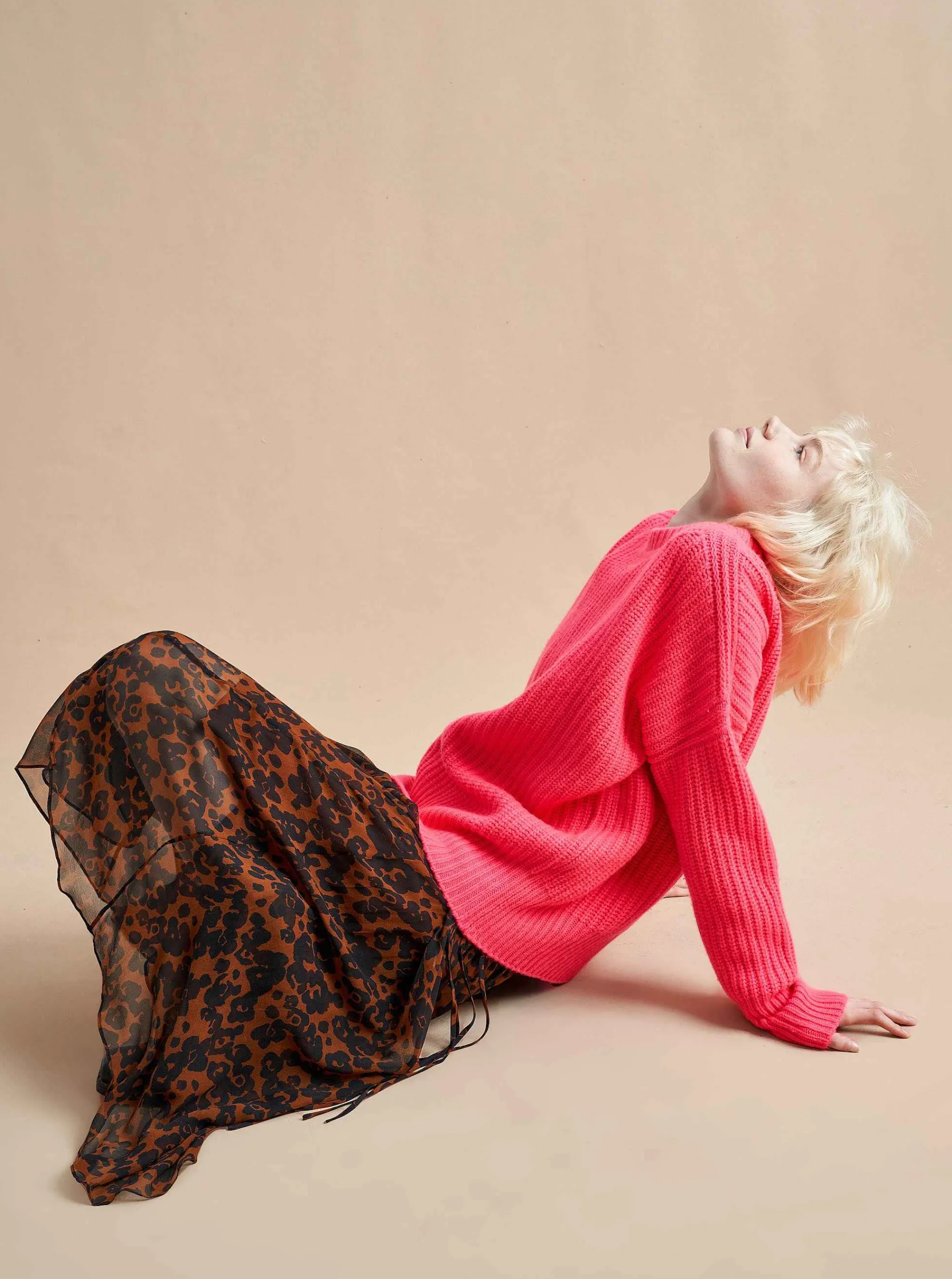 La Ligne Sweaters*Toujours Sweater Hot Pink