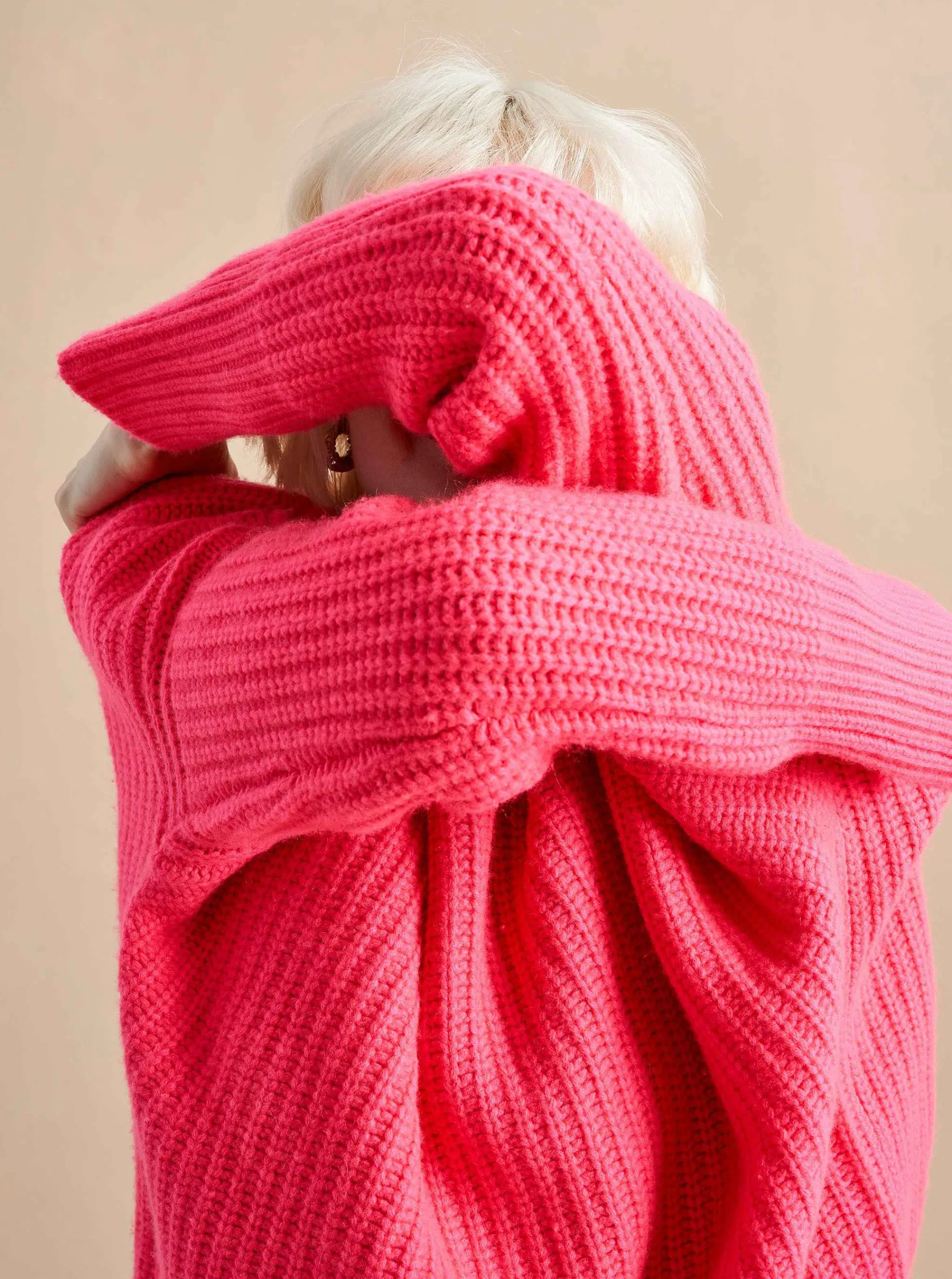 La Ligne Sweaters*Toujours Sweater Hot Pink