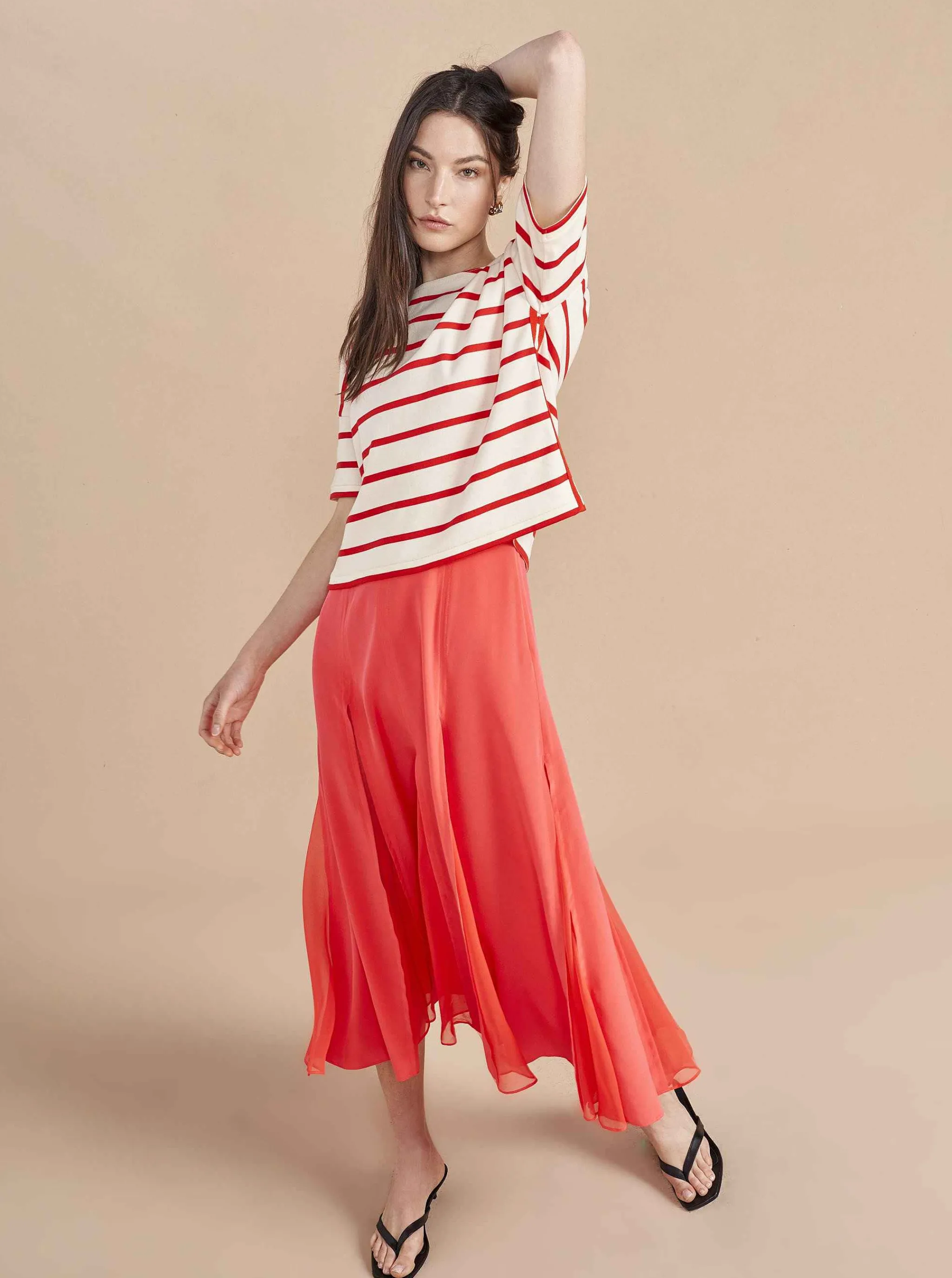 La Ligne Tops*Breton Short Sleeve Tee