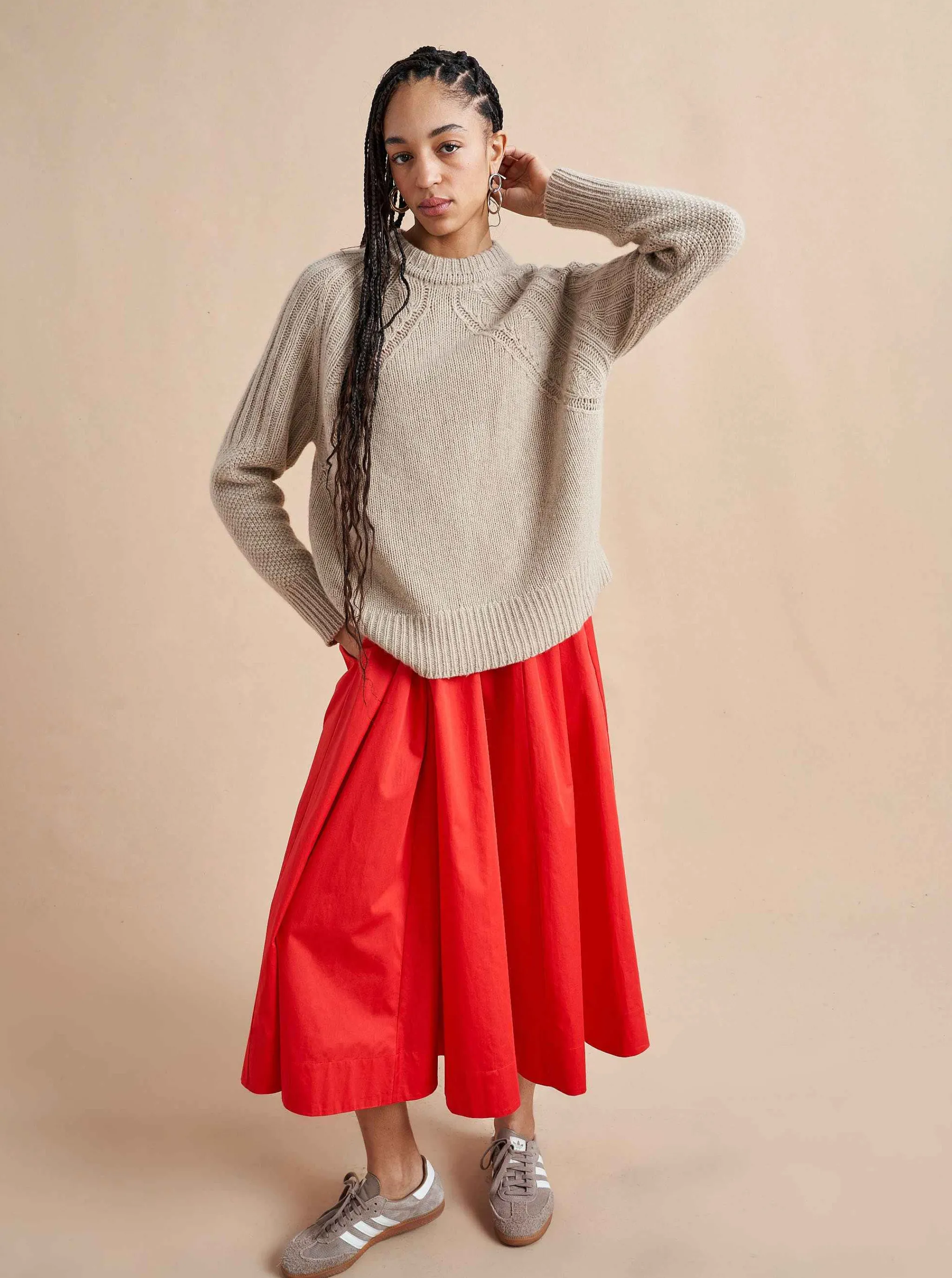 La Ligne Sweaters*Max Sweater Tan