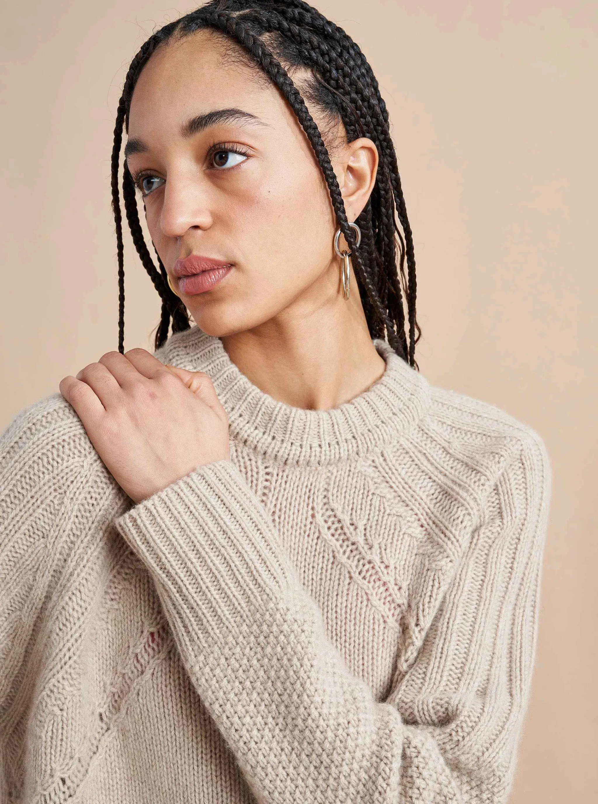 La Ligne Sweaters*Max Sweater Tan